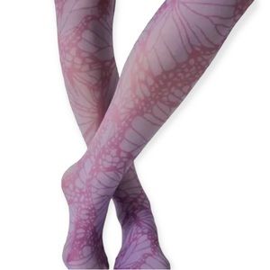 Free People Anna Sui Monarch Butterfly Tights NWT